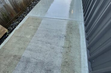 Concrete Path Wash